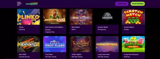 Review: Spinmama App für Spieler aus Deutschland